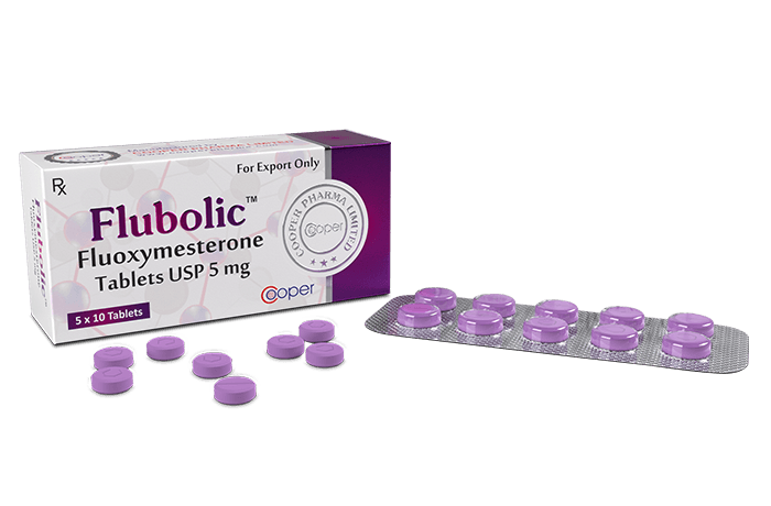 Flubolic Fluoximesterona 5mg – 50 Comprimidos
