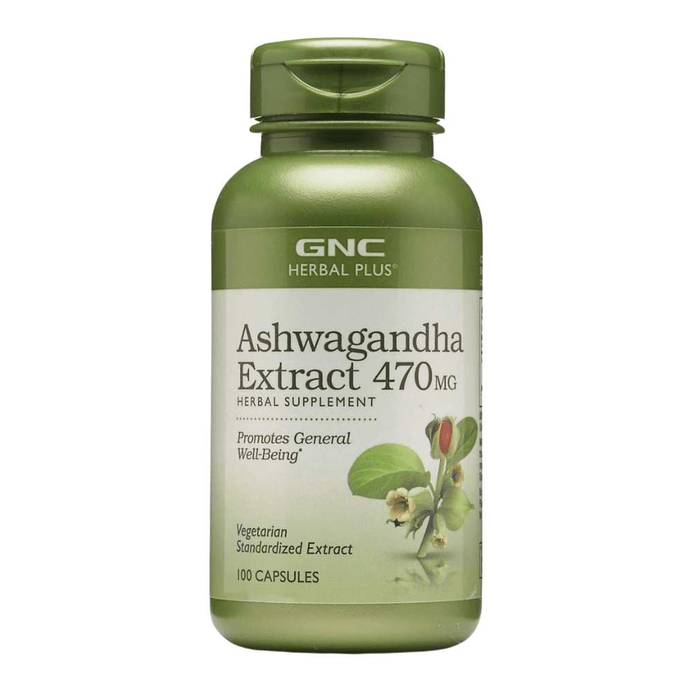 GNC Ashwagandha Extract 470mg 100 Cápsulas