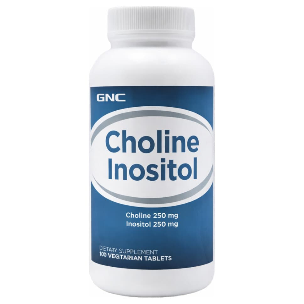 GNC Choline Inositol 100 Cápsulas