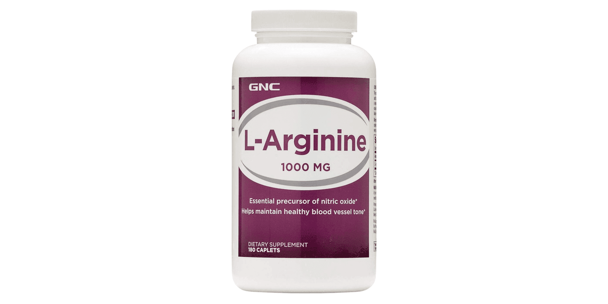GNC L-Arginine 1000mg 180 Cápsulas