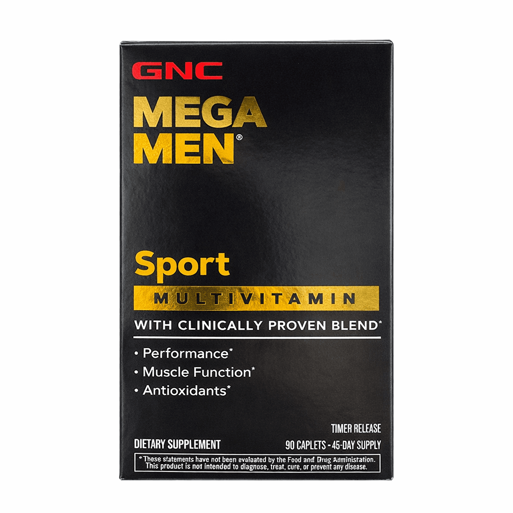GNC Mega Men Sport Multivitamínico 90 Comprimidos