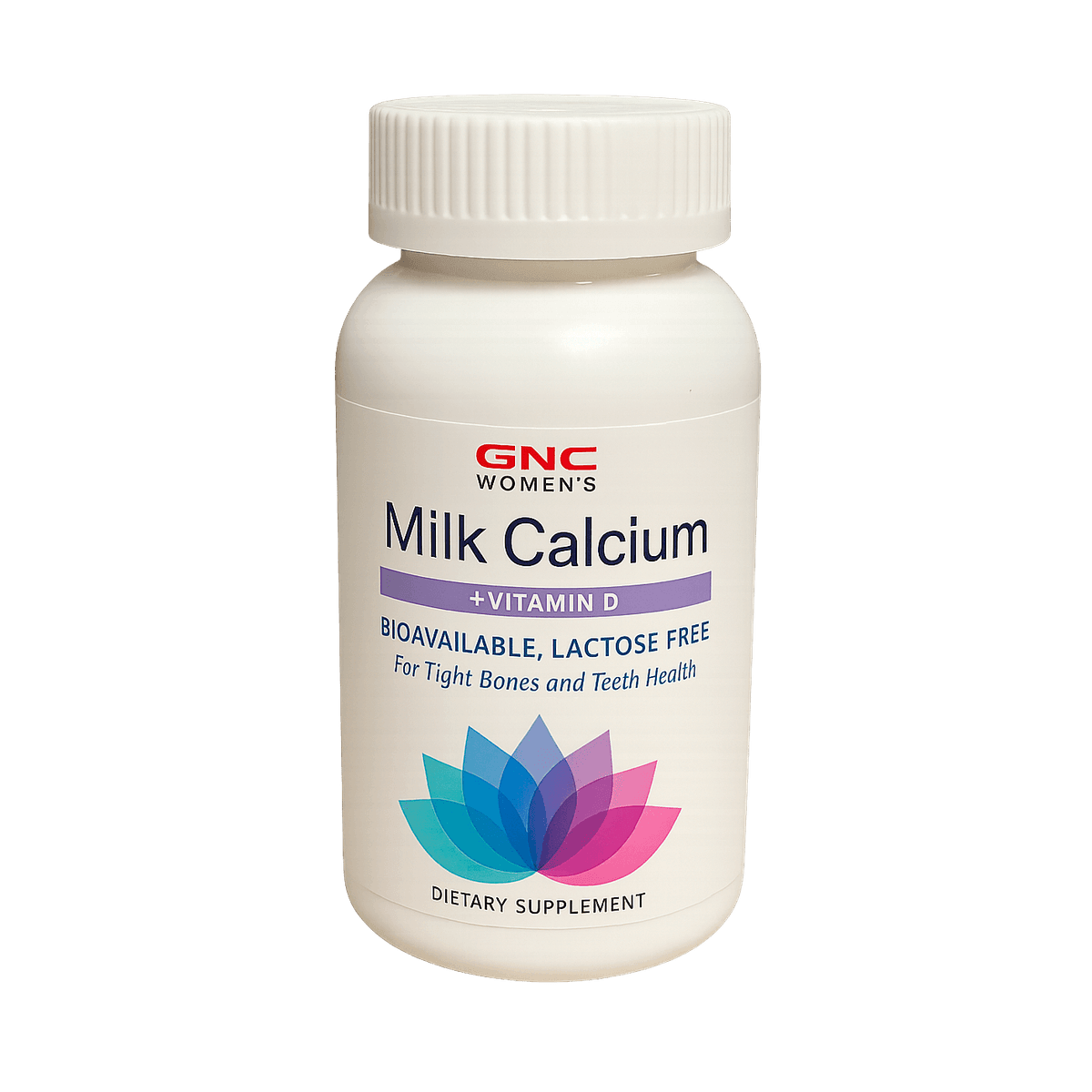 GNC Milk Calcium Pré-Natal Vanilla Milkshake Flavor 30 Cápsulas