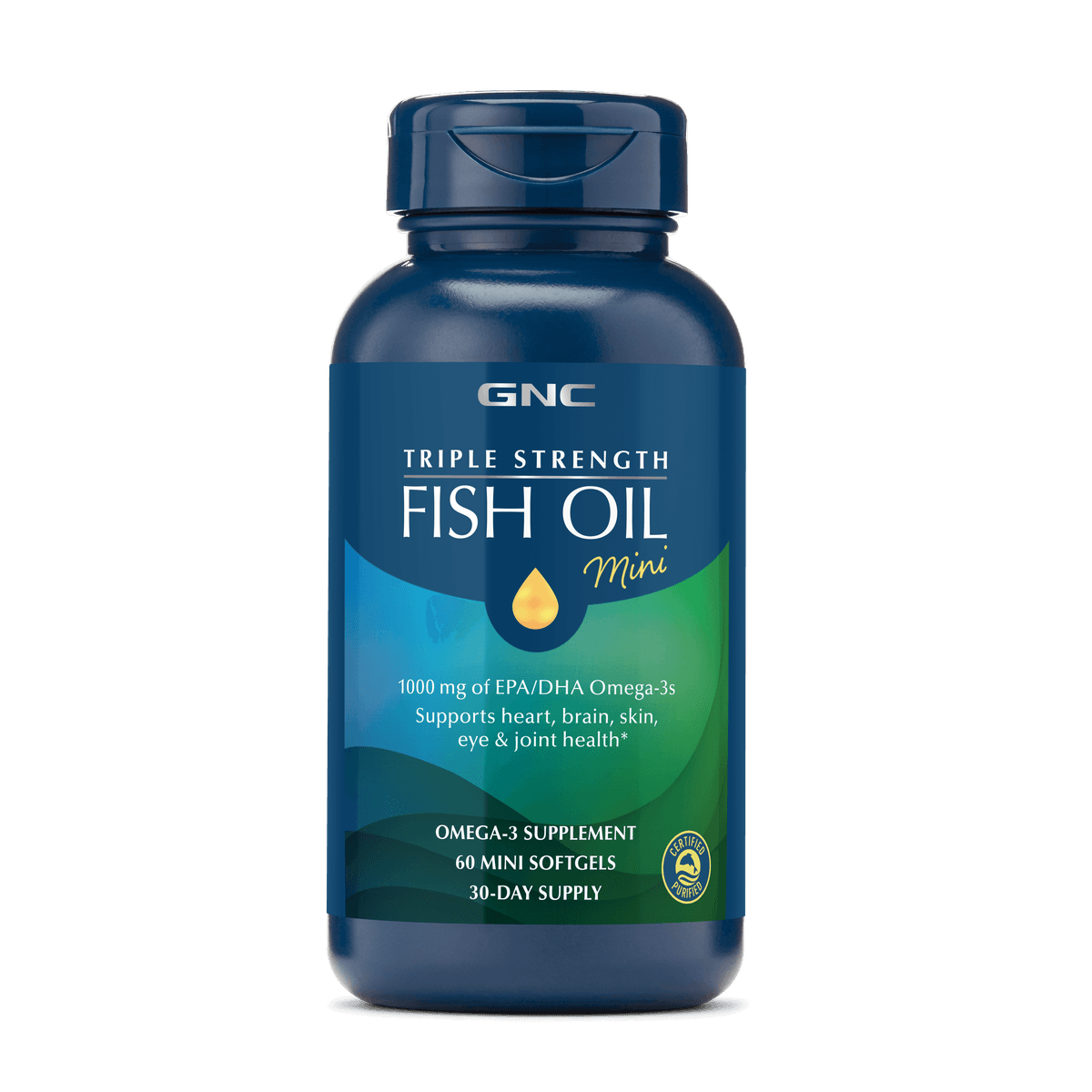 GNC Ômega 3 60 Mini Softgels