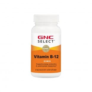 GNC Select Vitamina B12 25mcg 30 Cápsulas