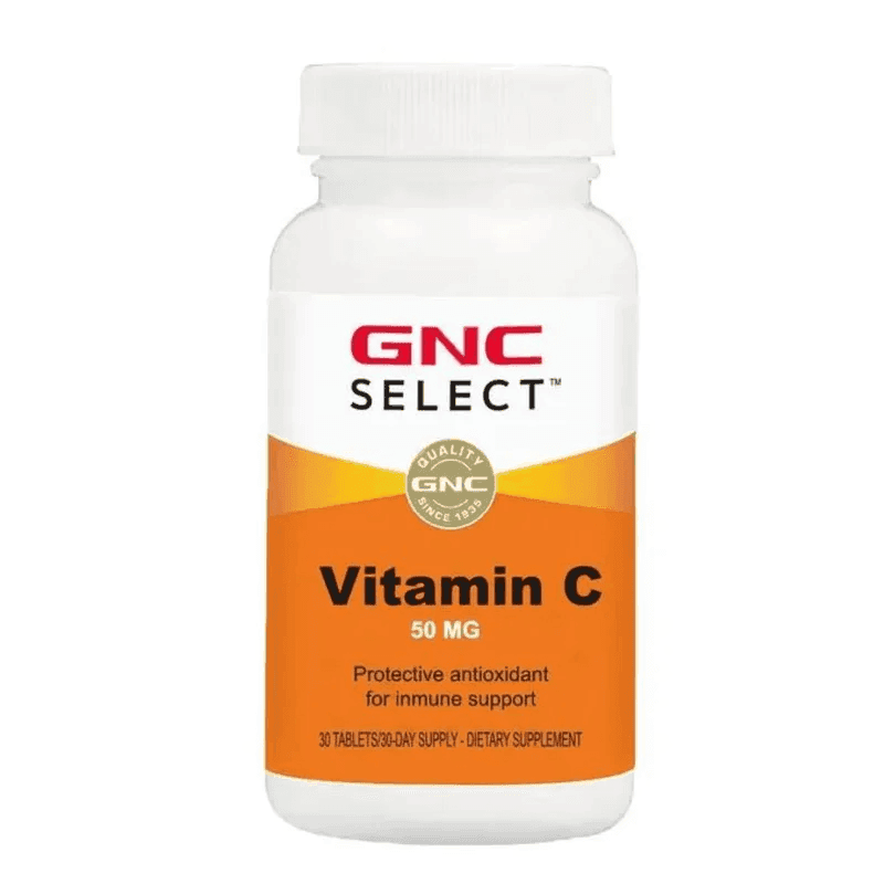 GNC Select Vitamina C 50mg 30 Cápsulas