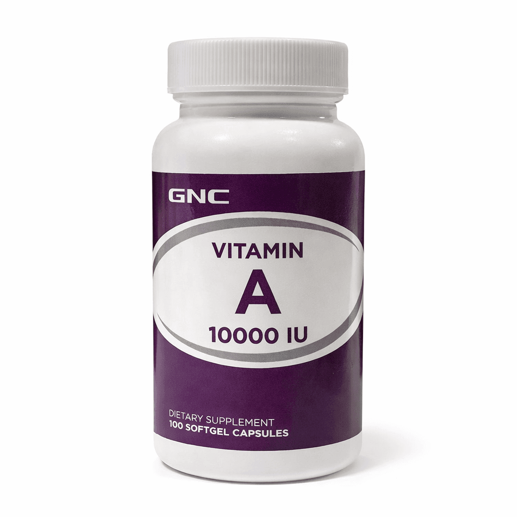 GNC Vitamin A 10000IU 100 Soft gel capsulas