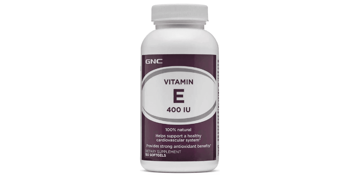 GNC Vitamin E 400IU 100 Cápsulas