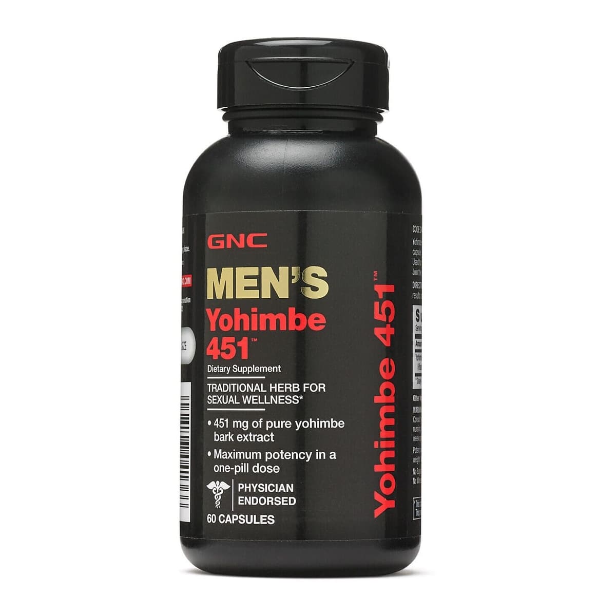 GNC Yohimbe 451 60 cápsulas