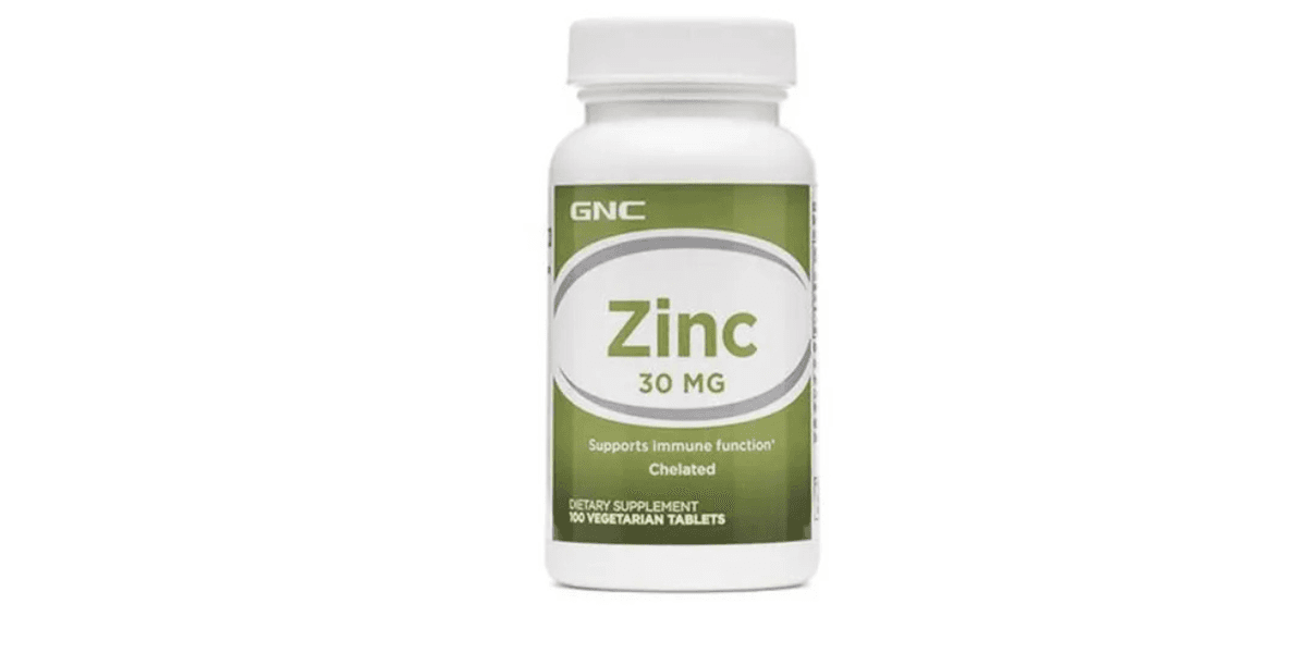 GNC Zinc 30mg 100 Cápsulas