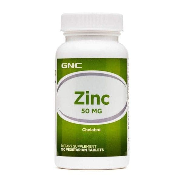 GNC Zinco 50 Mg 100 Cápsulas