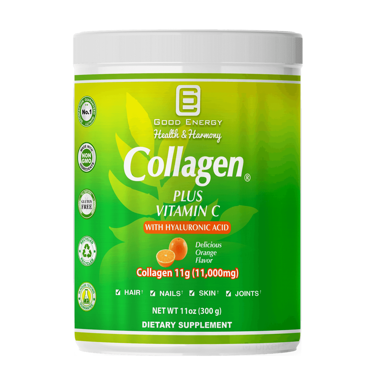 Good Energy Colágeno e Vitamina C Plus Laranja 300g