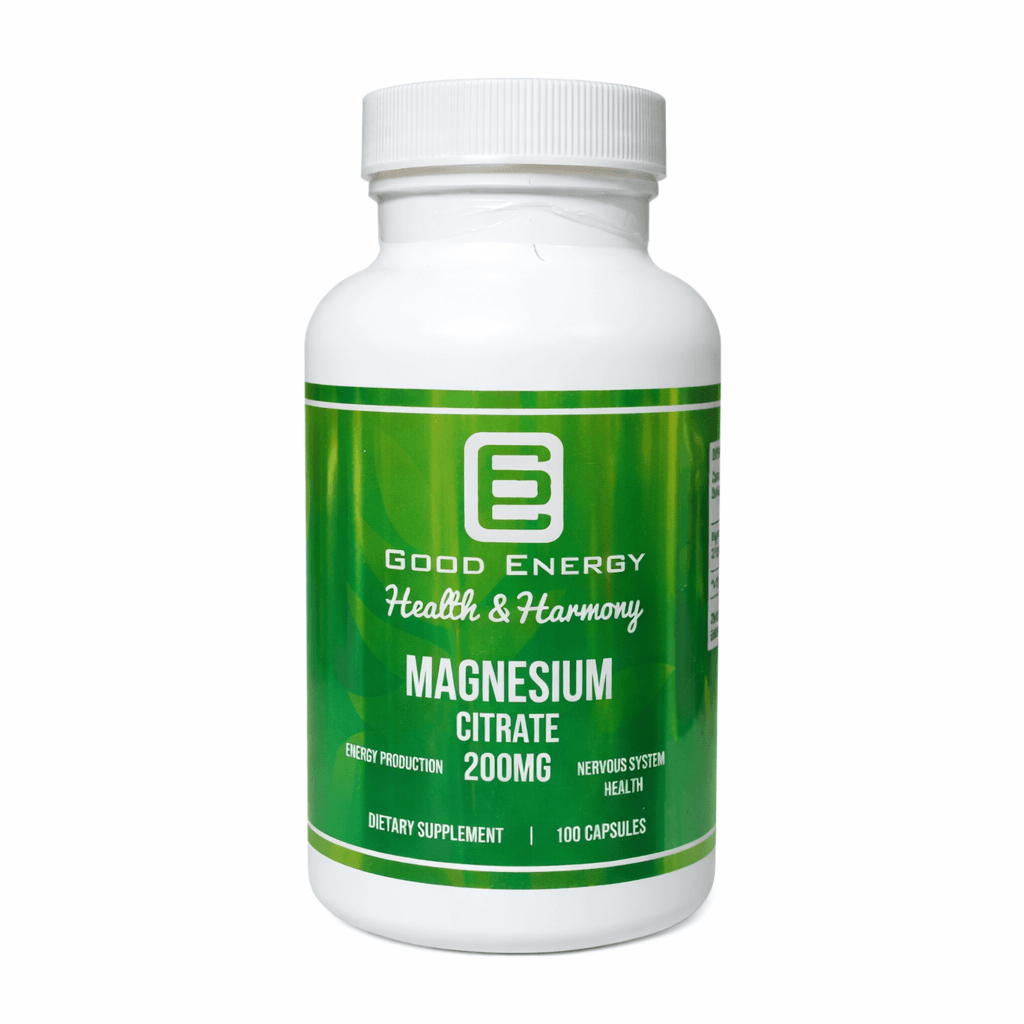 Good energy Magnésio Citrate 200mg 100 Capsulas