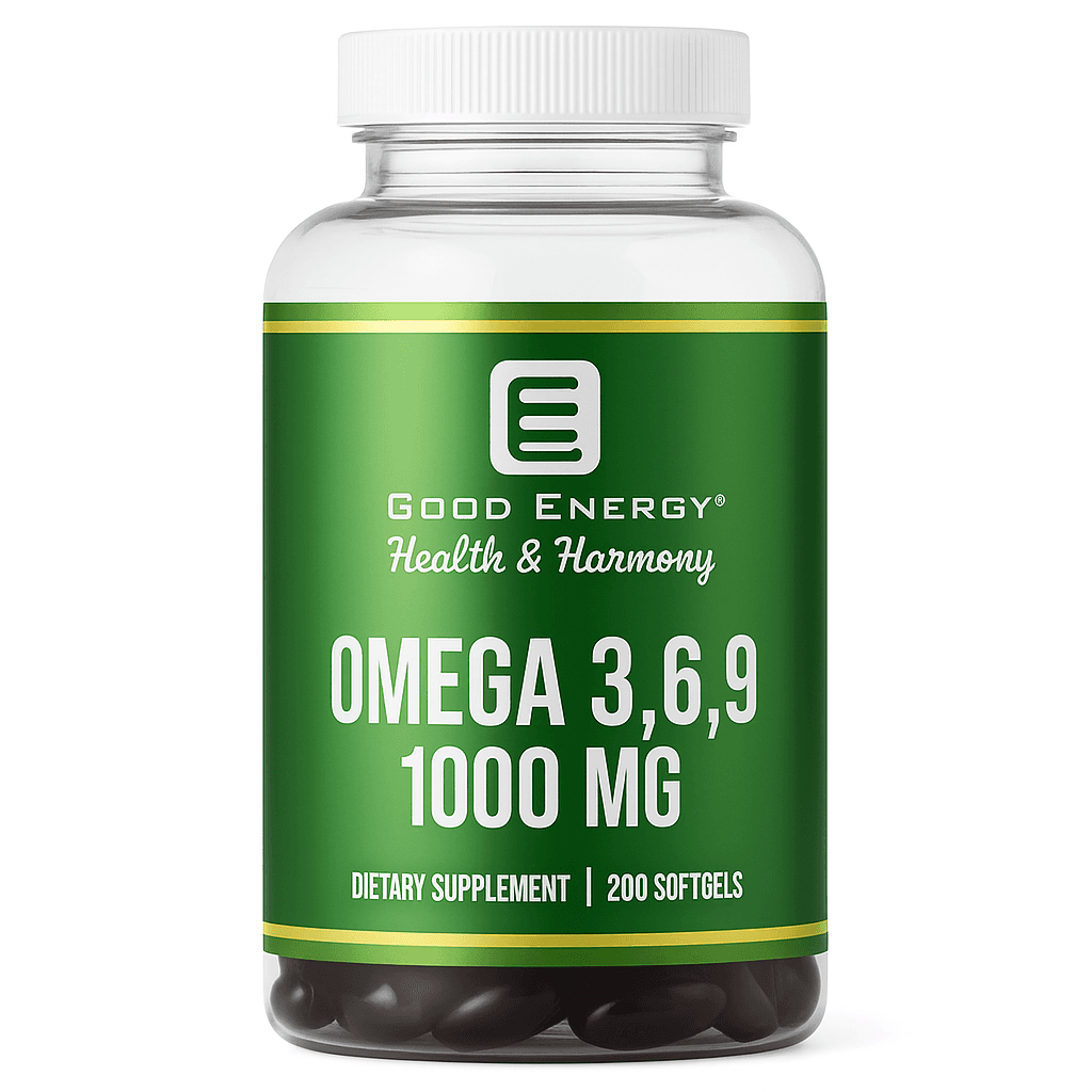 Good Energy Omega 3,6,9 1000mg 200 Softgels