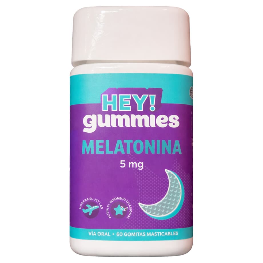 Hey Gummies Melatonina 5mg 60 Gomita