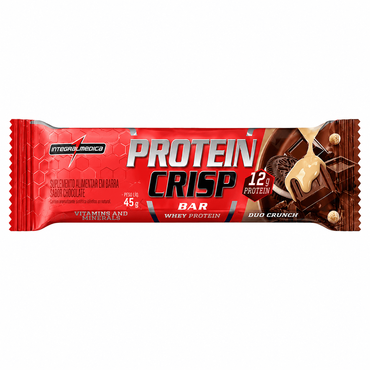 Integralmédica Barra de Proteina Duo Crunch 45g