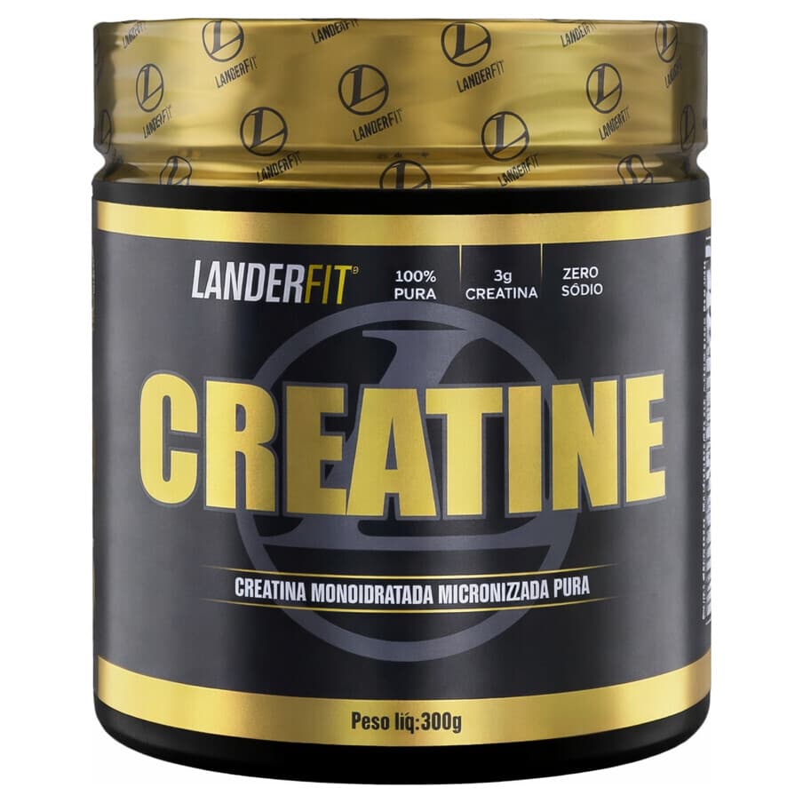 Landerfit Creatine Monohidratada Micronizada Pura 300g | Creatina