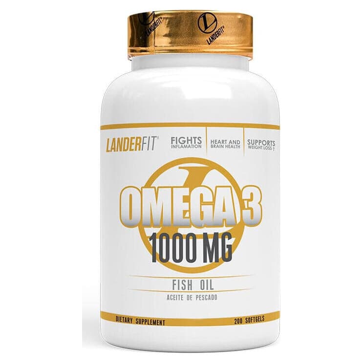 Landerfit Omega 3 1000mg 200 Cápsulas