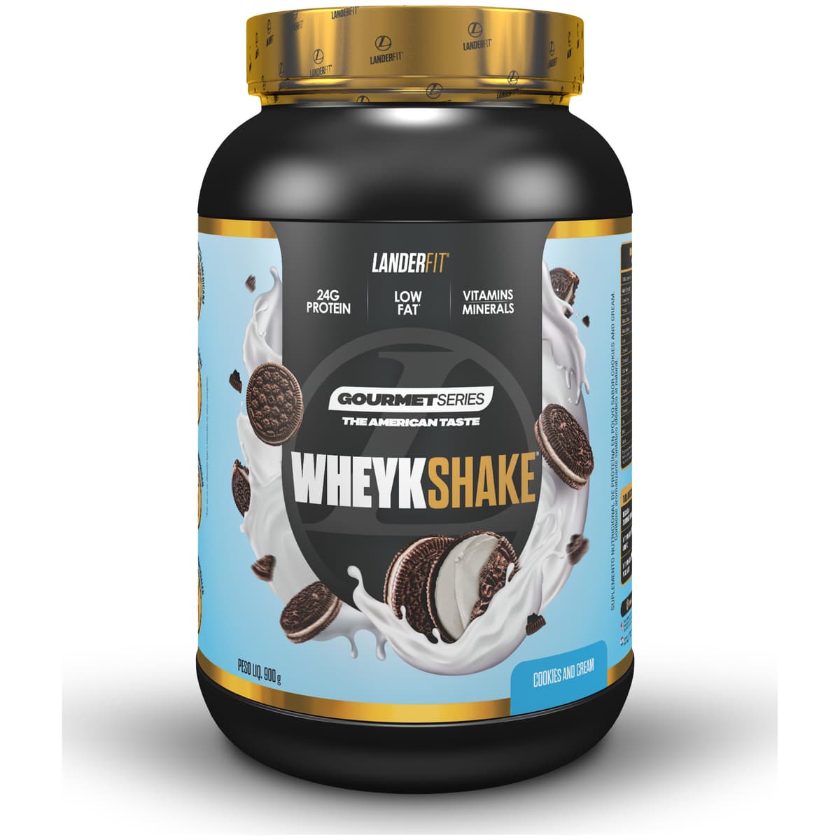 Landerfit Whey Protein Wheykshake Gourtmet Series 450 g