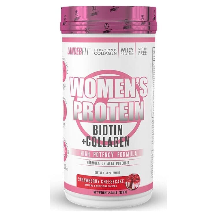 Landerfit Whey Protein Womens Biotin + Collagen 925g