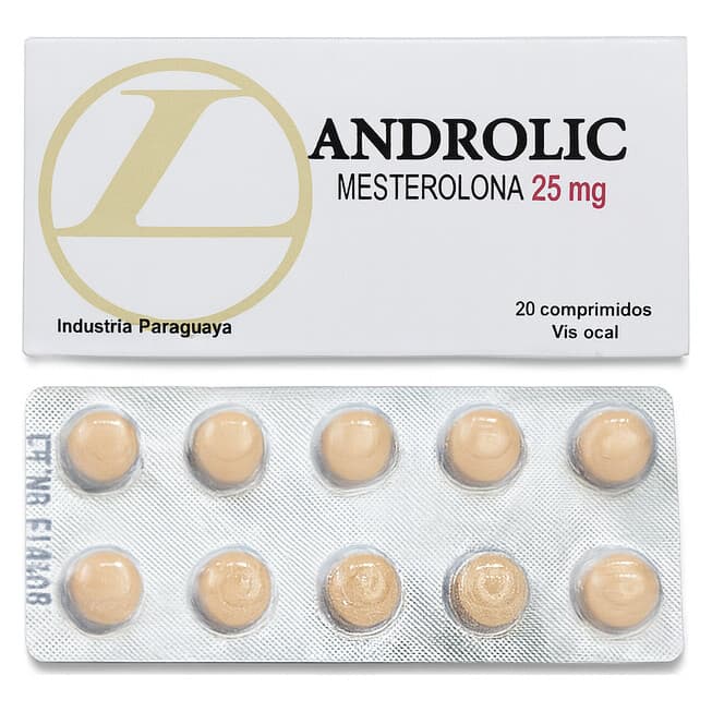 Landerlan Androlic Mesterolona 25mg 20 Comprimidos | Proviron