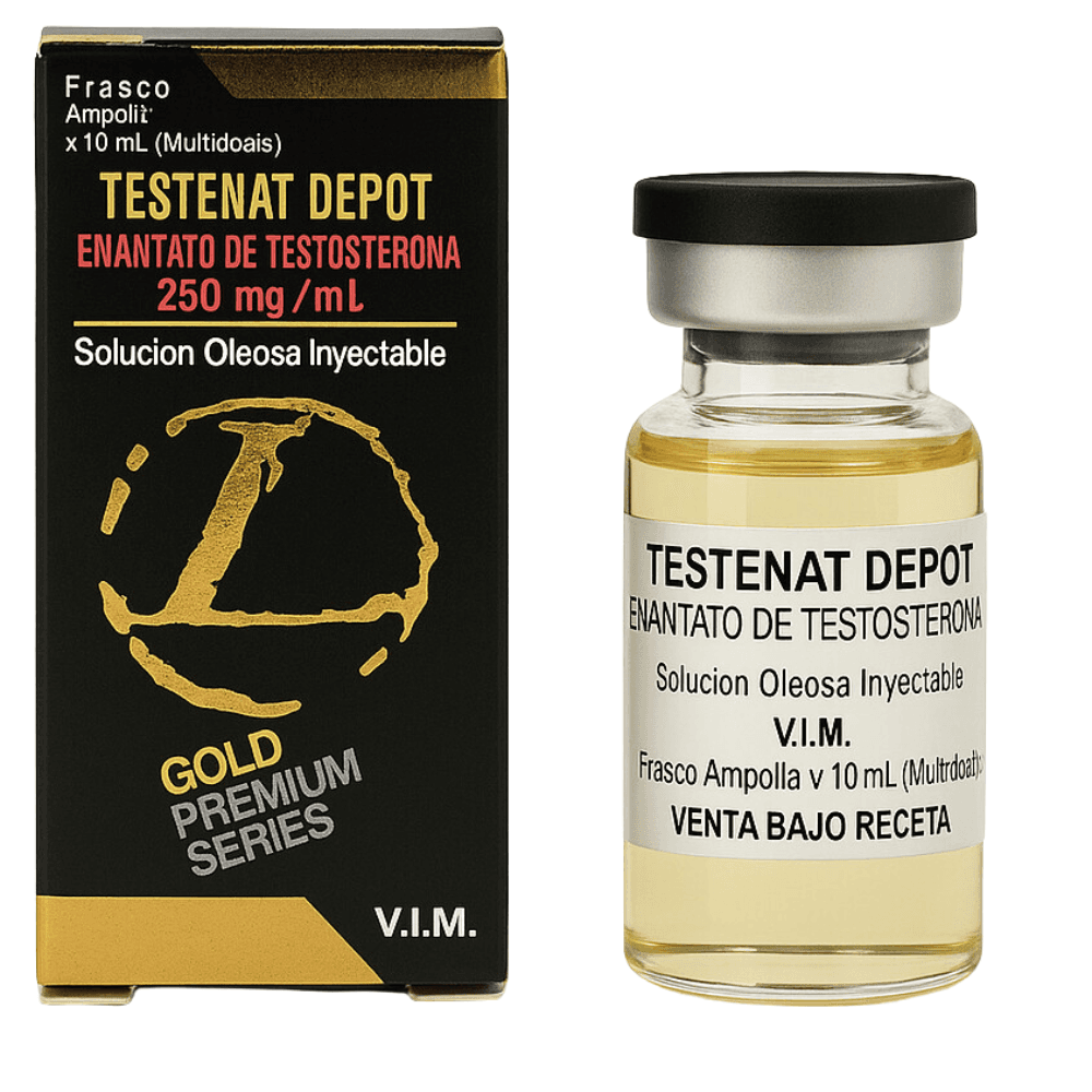 Landerlan Gold testenat Enantato de Testosterona 250mg 10ml