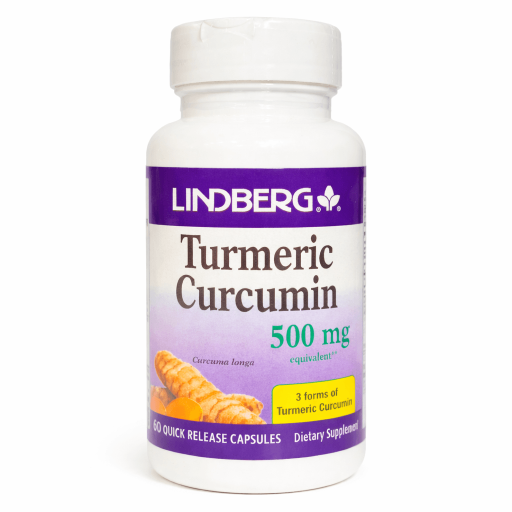 Lindberg Turmeric Curcumin 500mg 60caps