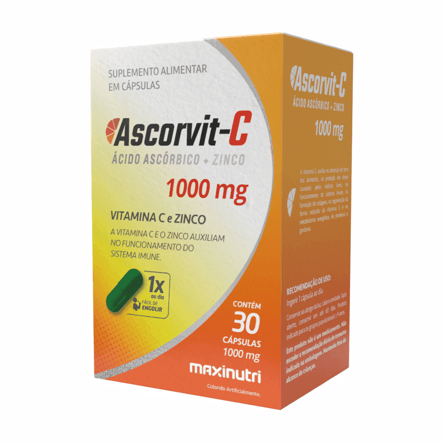 Maxinutri Ascorvit-C 30 Cápsulas
