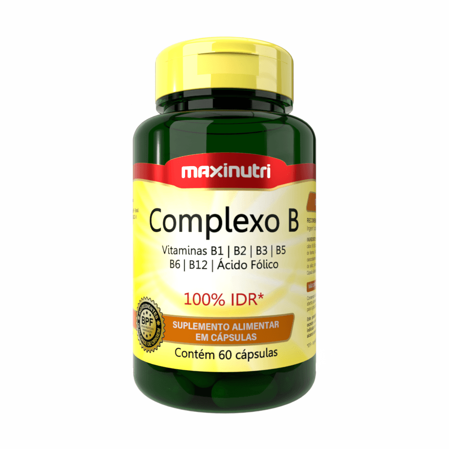 Maxinutri Complexo B 60 Cápsulas
