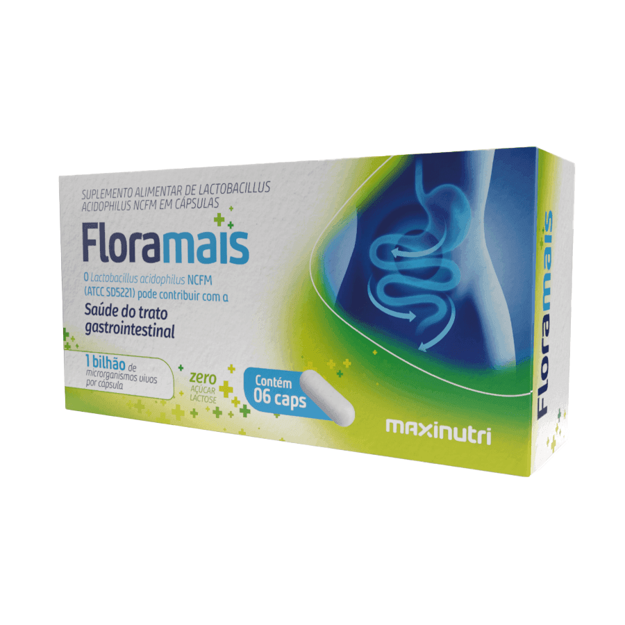 Maxinutri Floramais 1bilhão 6 Cápsulas