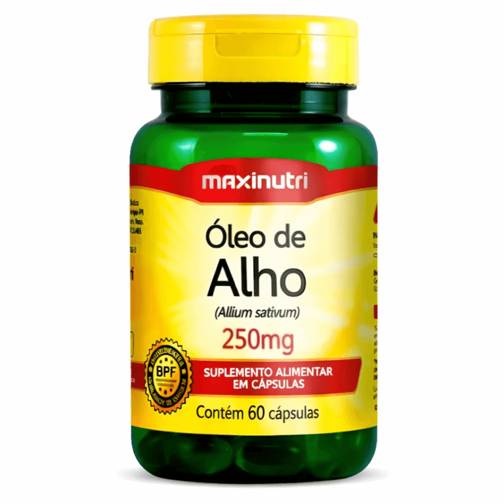 Maxinutri Óleo de Alho 250mg 60 Cápsulas