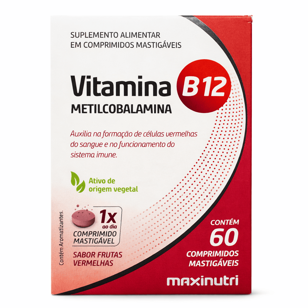 Maxinutri Vitamina B12 Metilcobalamina 60 comprimidos