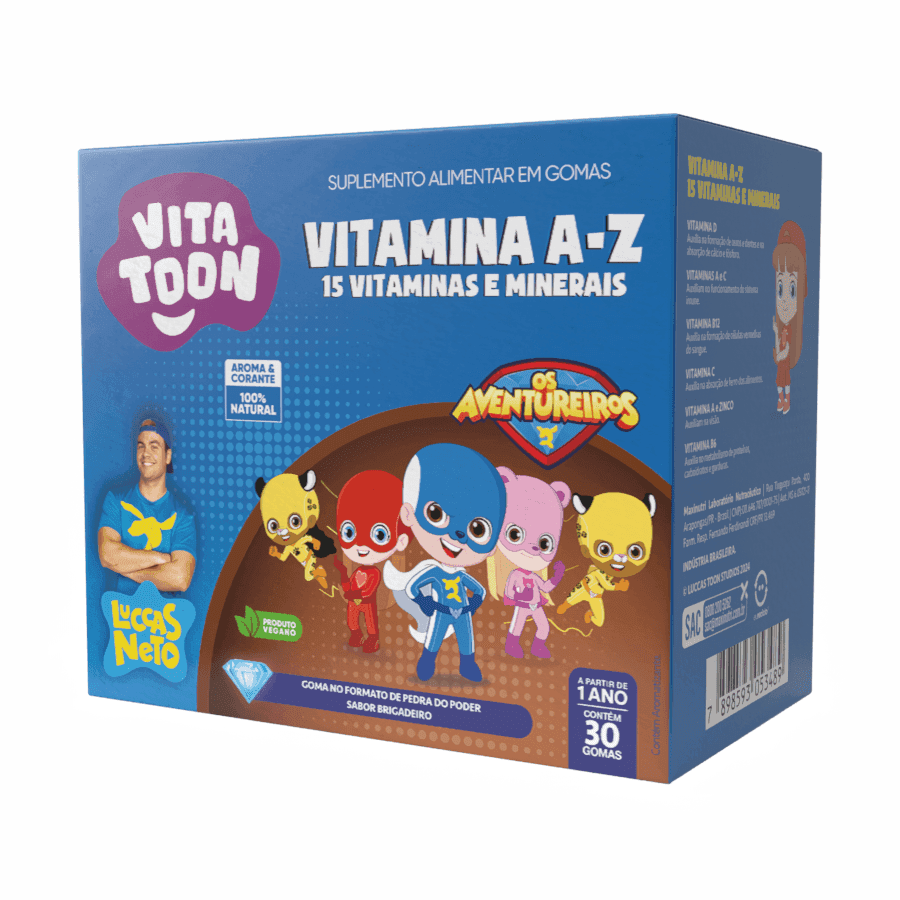 Maxinutri Vitatoon Vitamina A-Z Sabor Brigadeiro