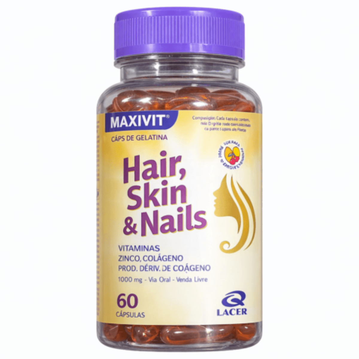 Maxivit Hair, Skin, Nails 60 Gomas de Gelatina