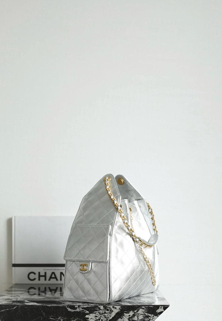 Bolsa CHANEL 25 Large Metalic