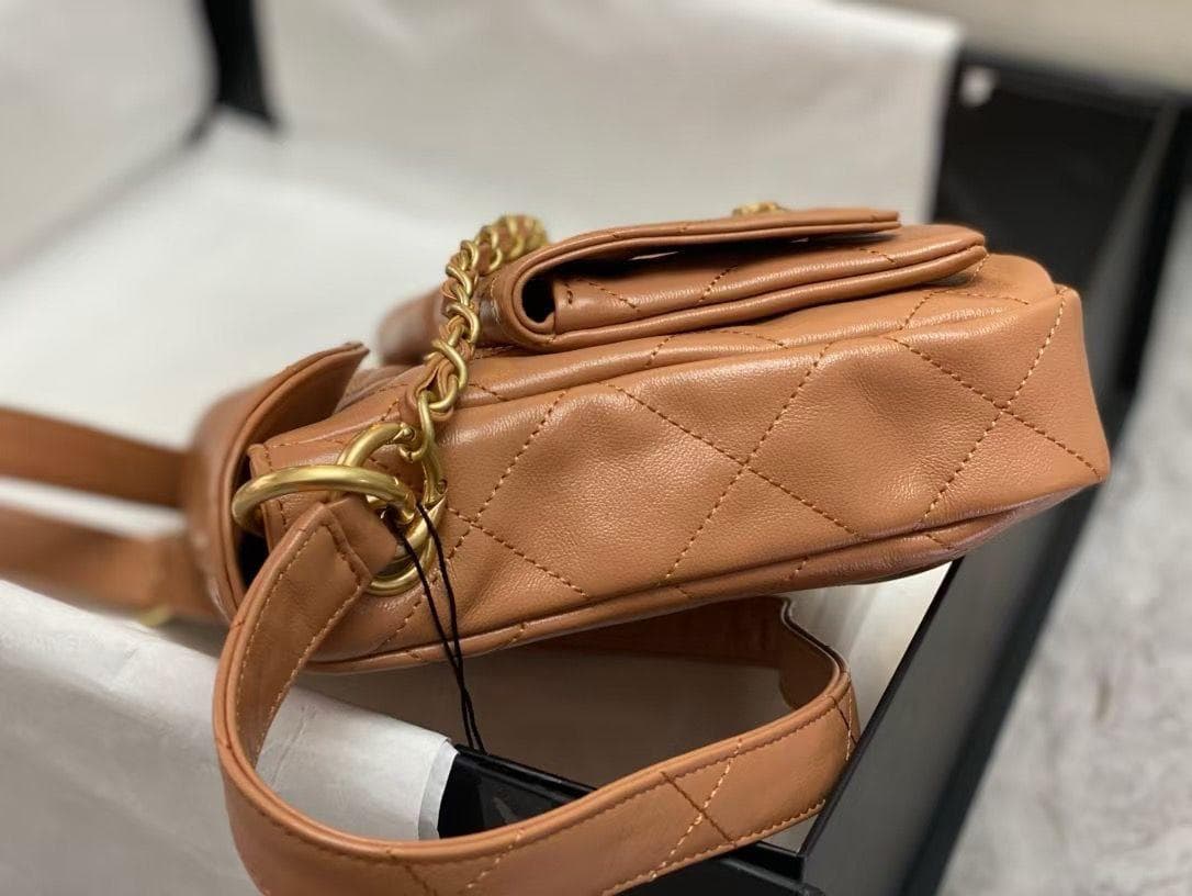 Bolsa Chanel Light Brown