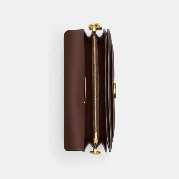 bolsa Coach Tabby Chain Clutch