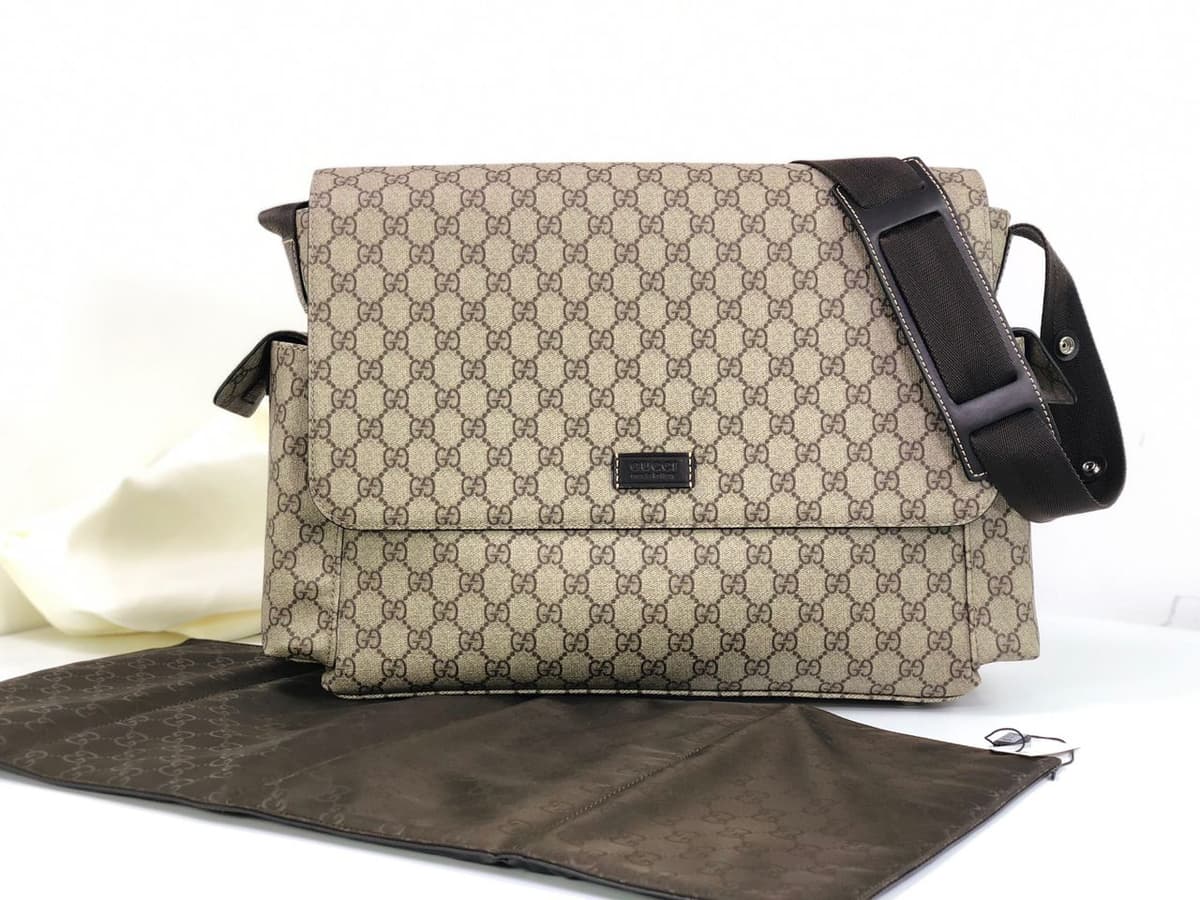 Bolsa Gucci GG Supreme Mothers (maternidade)