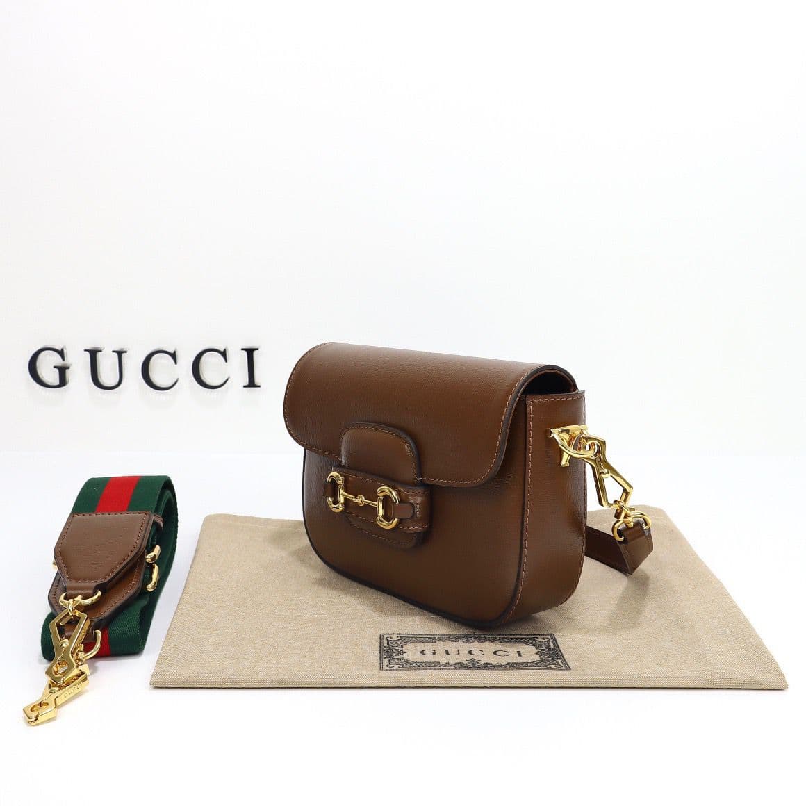 Bolsa Horsebit 1955 Marrom