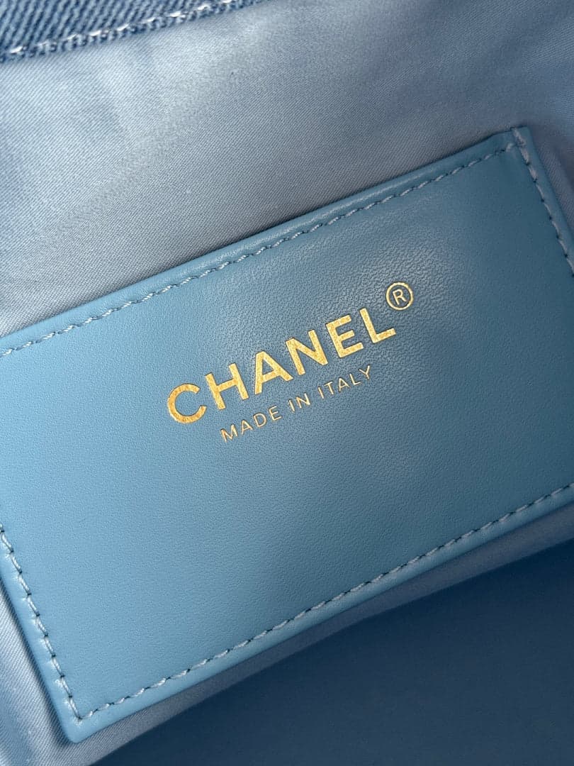 Bolsa Hobo Chanel 25 Denim Small