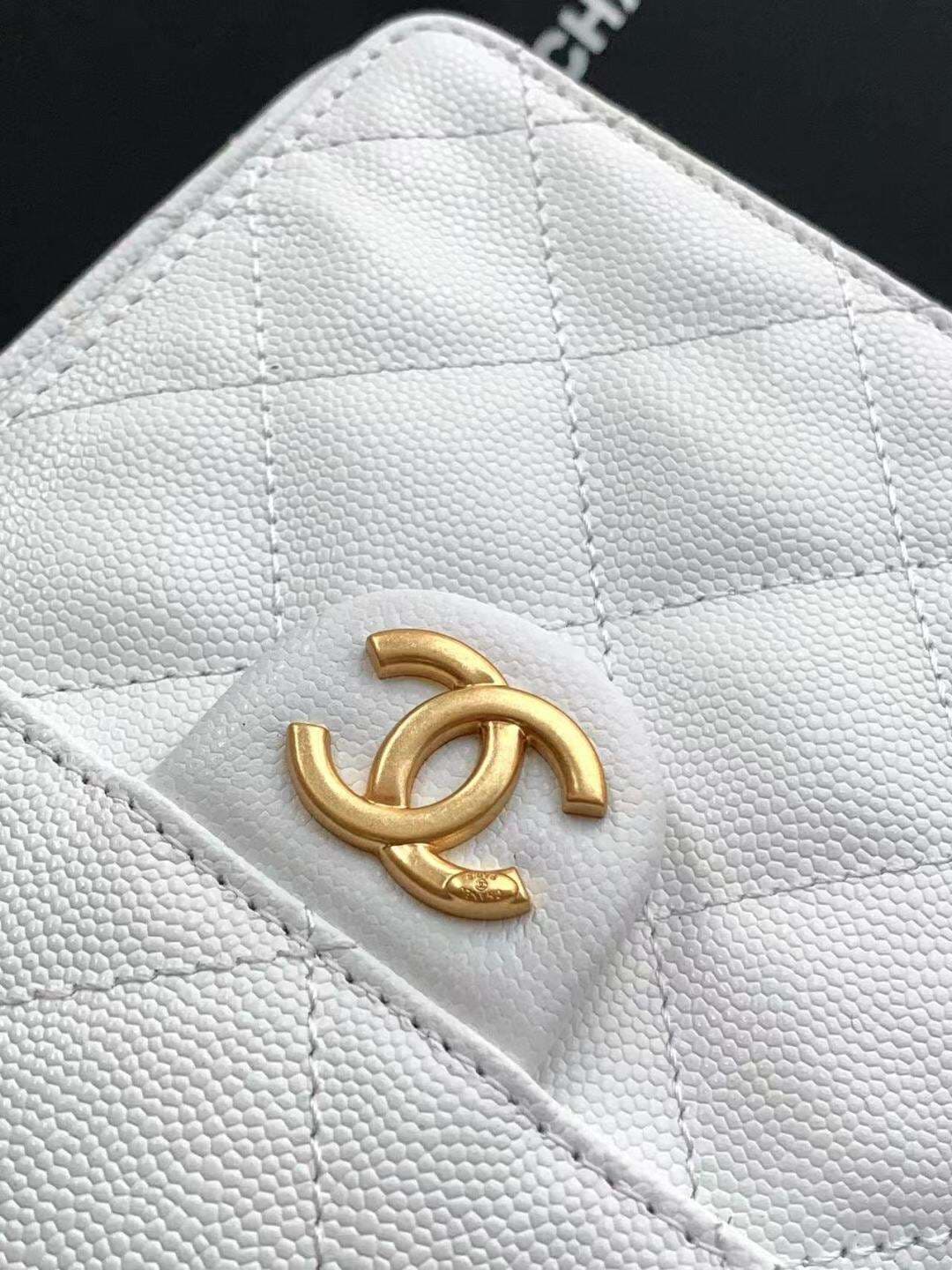 Bolsa Hobo Chanel 25 White Small