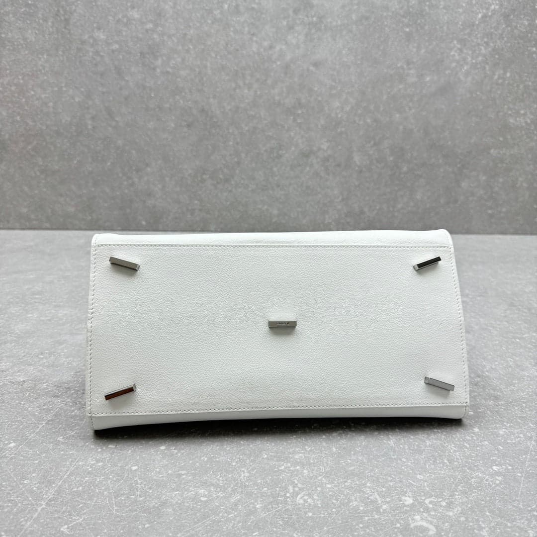 bolsa tote Ferragamo Hug White