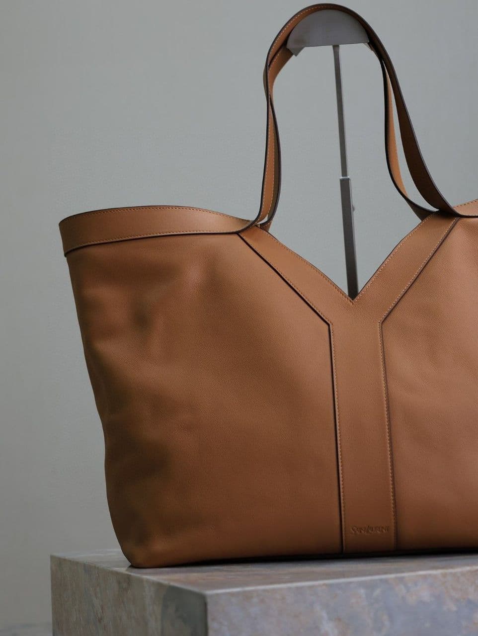 Bolsa Saint Laurent Y Large Tote Couro
