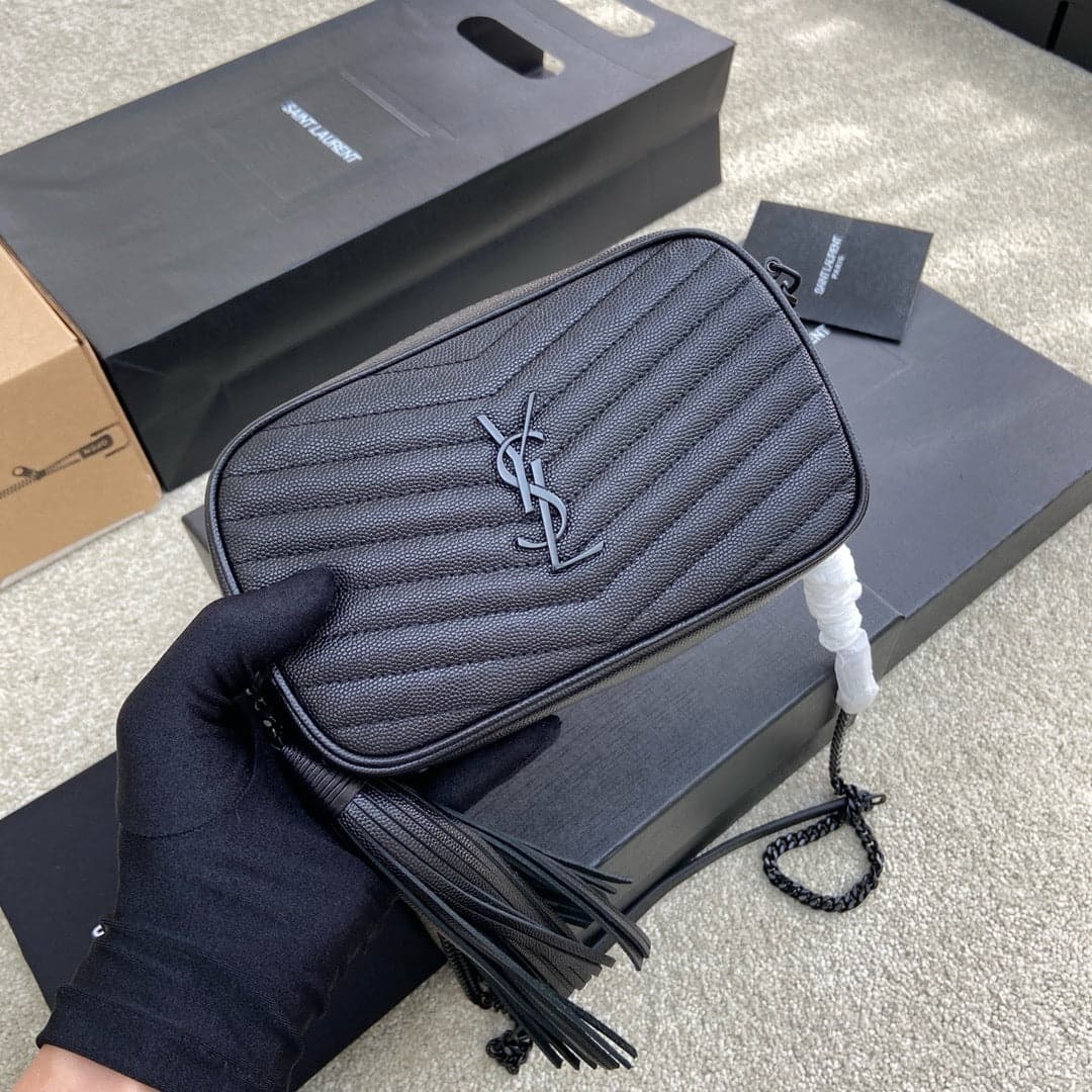 Saint Laurent Lou Camera Bag All Black