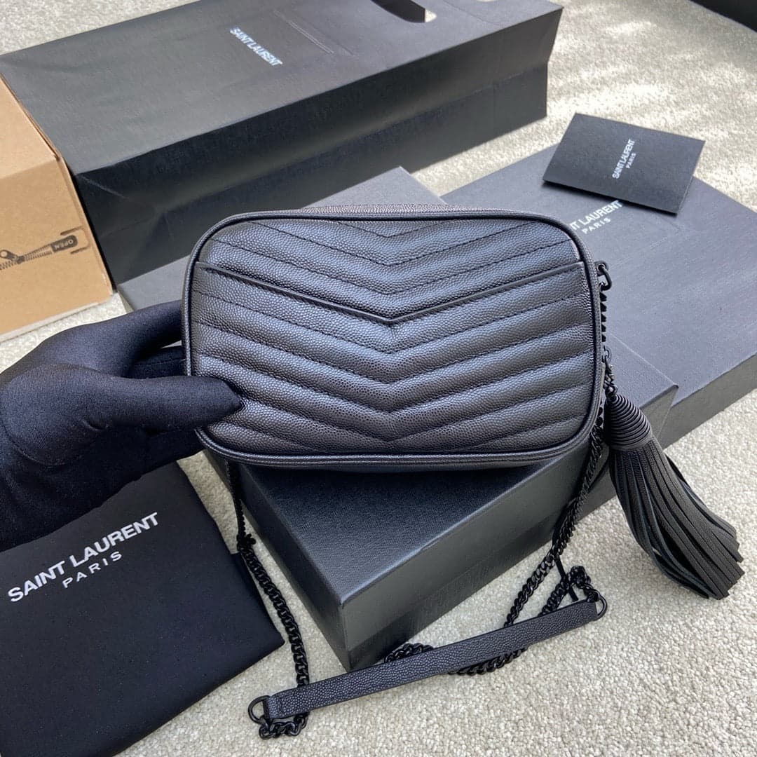 Saint Laurent Lou Camera Bag All Black