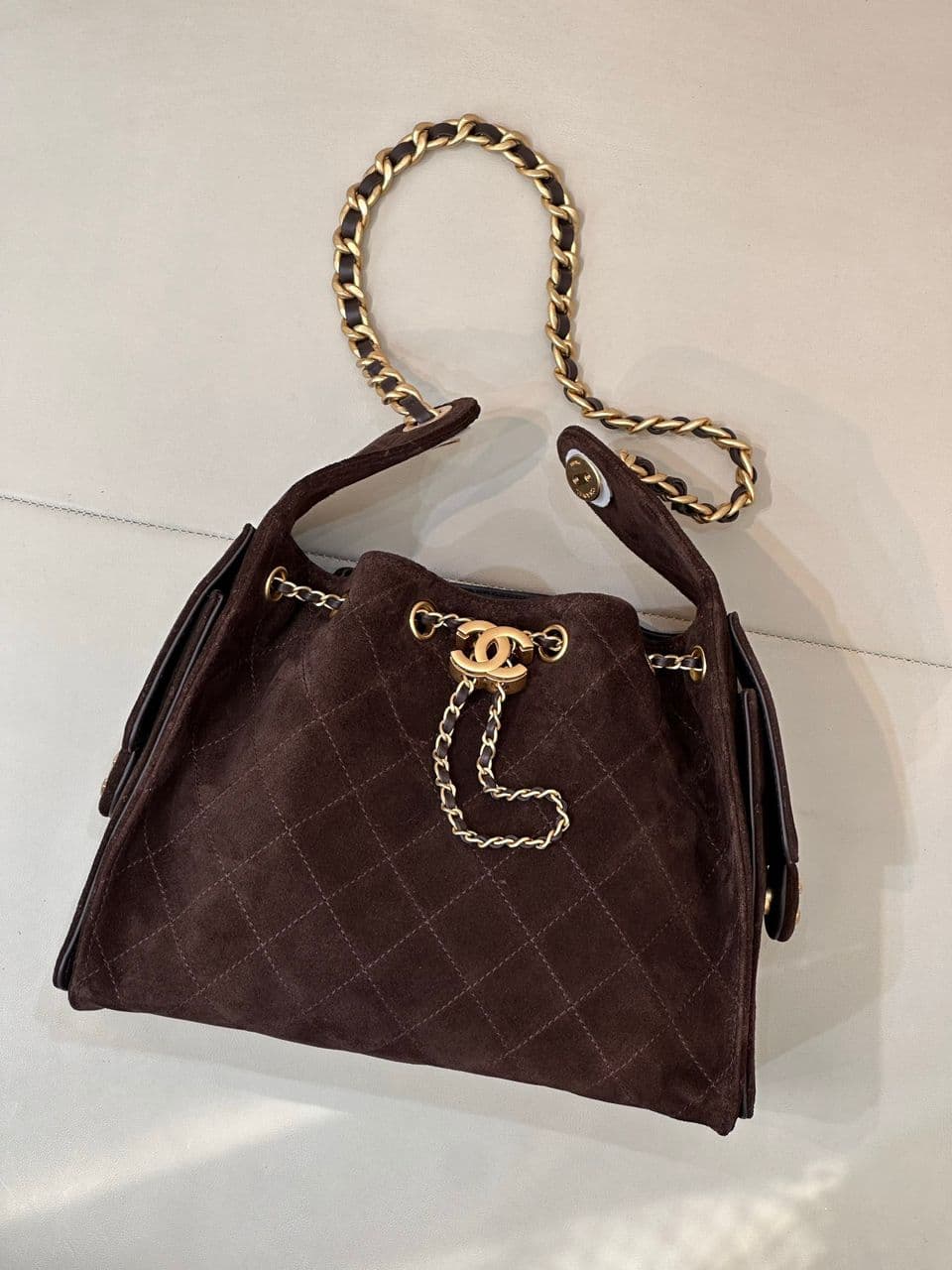 Chanel 25 Drawstring Bag Small