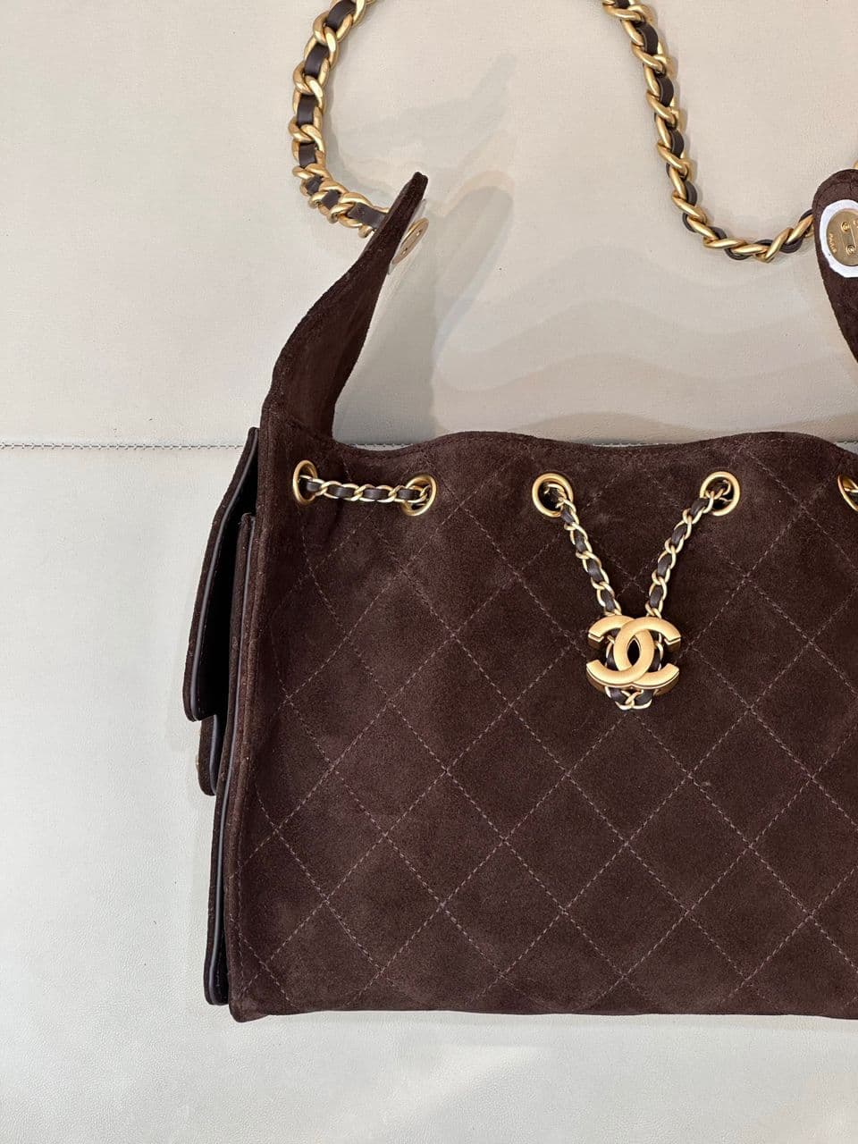Chanel 25 Drawstring Bag Small