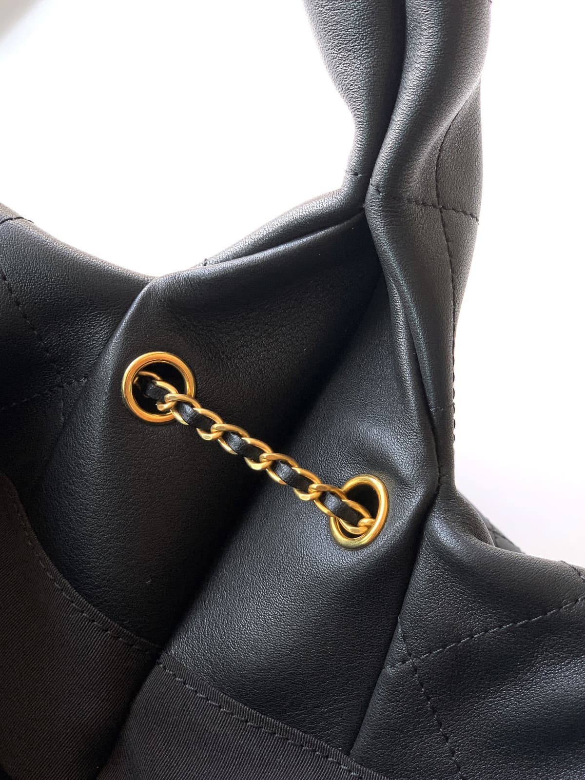 Chanel Hobo Maxi Bag Black