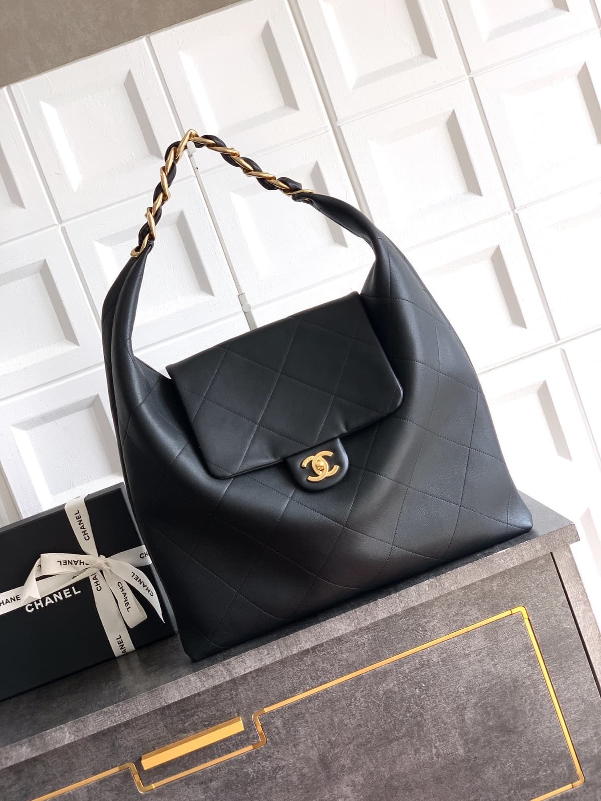 Chanel Maxi Hobo Bag