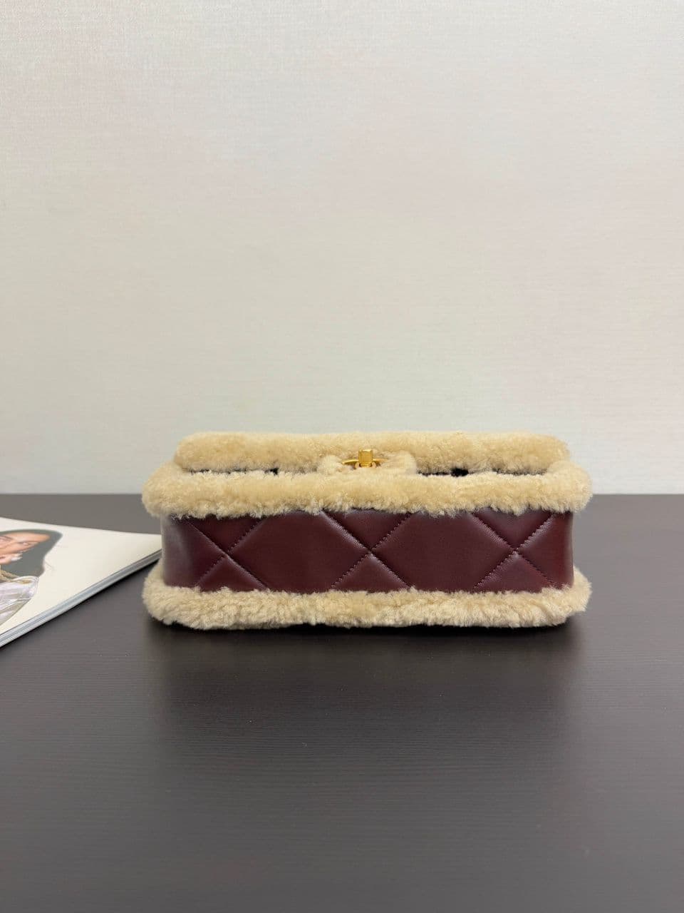 Chanel Shearling Flap