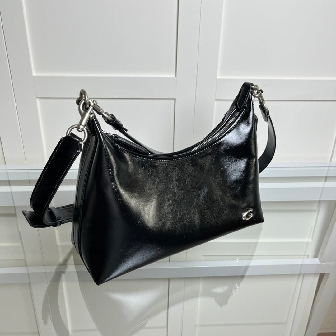 Coach Juliet Bag Shoulder 25 - Black Ferragens Prada